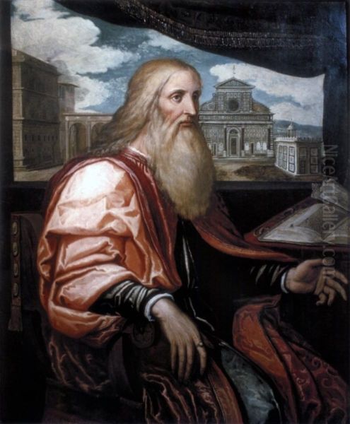 Bildnis des Giovanni di Paolo Rucellai Oil Painting by Francesco Salviati