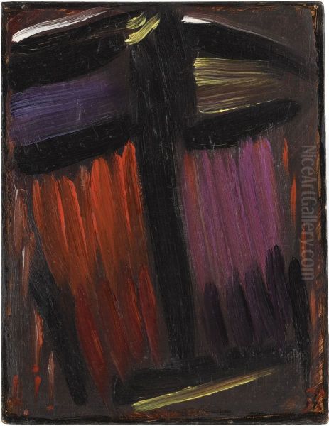 Meditation Oil Painting by Alexej von Jawlensky