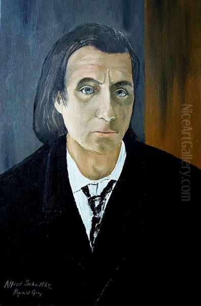 Alfred Schnittke Oil Painting by unknown