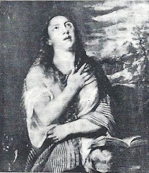 La Maddalena Oil Painting by Titian