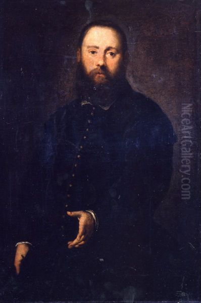 Portrait of Agostino Doria Oil Painting by Jacopo Tintoretto