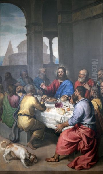 Ultima Cena Oil Painting by Titian