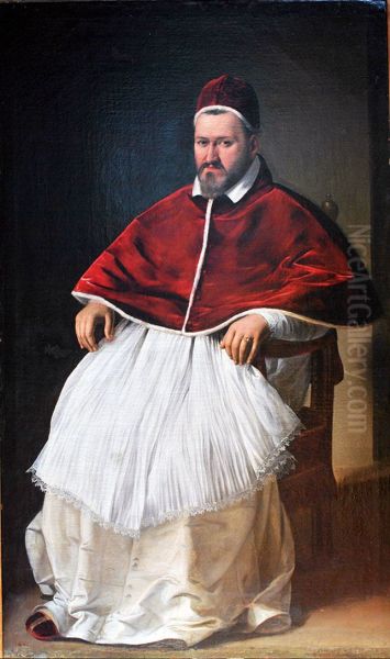 Portrait of Pope Paul V Oil Painting by Caravaggio