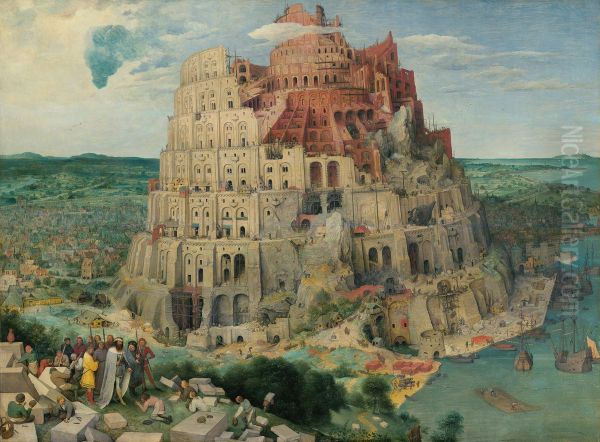 The Tower of Babel Oil Painting by Pieter Brueghel the Elder