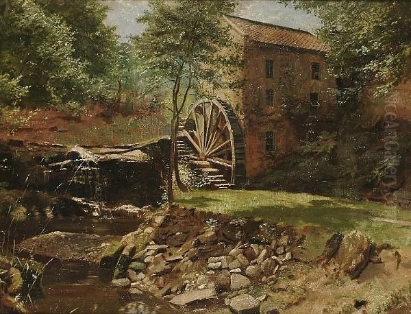 Rigg Mill, Whitby Oil Painting by Stephen Briggs Carlill