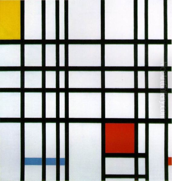 Composition with Yellow, Blue and Red Oil Painting by Piet Mondrian