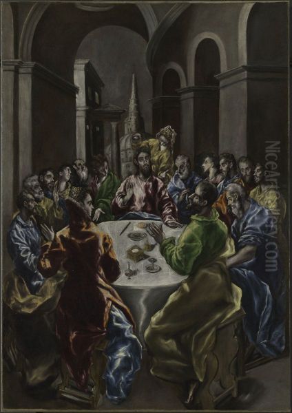 The Feast in the House of Simon Oil Painting by El Greco