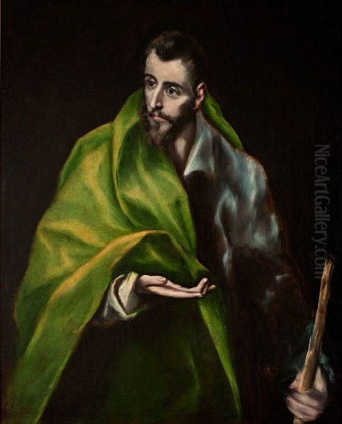 Saint James the Great Oil Painting by El Greco