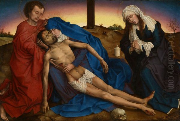 Pieta Oil Painting by Rogier van der Weyden