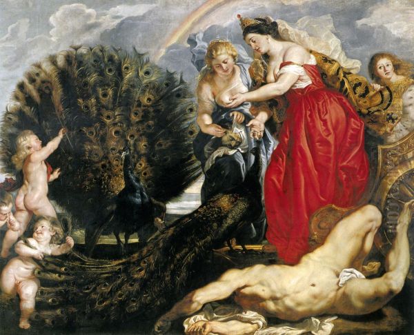 Juno and Argus Oil Painting by Peter Paul Rubens