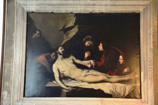 Deposition of Christ Oil Painting by Jusepe de Ribera