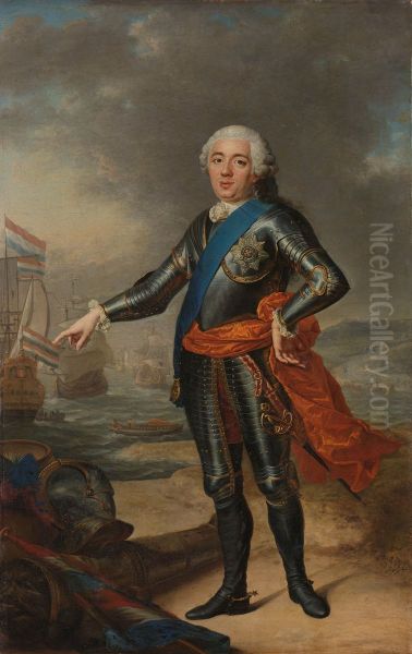 Portrait of William IV Oil Painting by Joseph Aved