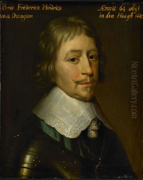 Portrait of Frederick Henry, Prince of Orange Oil Painting by Gerard van Honthorst