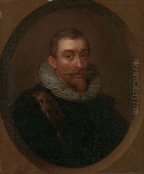 Aernout van Citters (1561-1634), Lord of Gapinge Oil Painting by Philip van Dijk