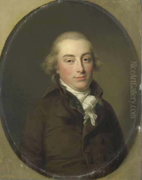 Salomon Rendorp (1767-1824). Brouwer te Amsterdam Oil Painting by Johann Friedrich August Tischbein