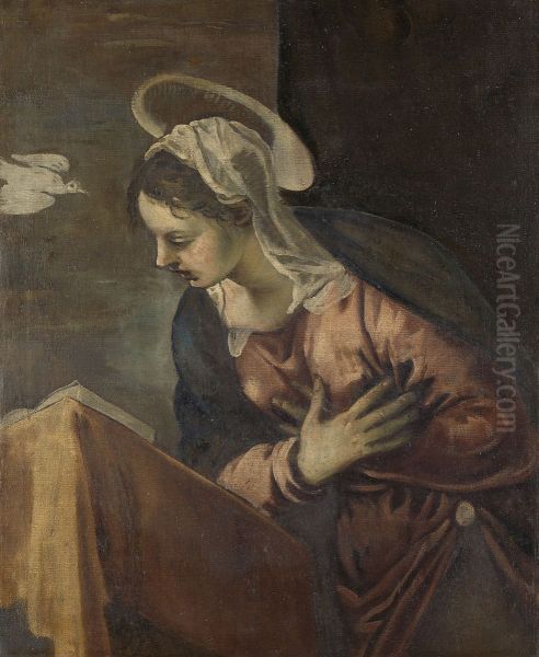 Maria Oil Painting by Jacopo Tintoretto