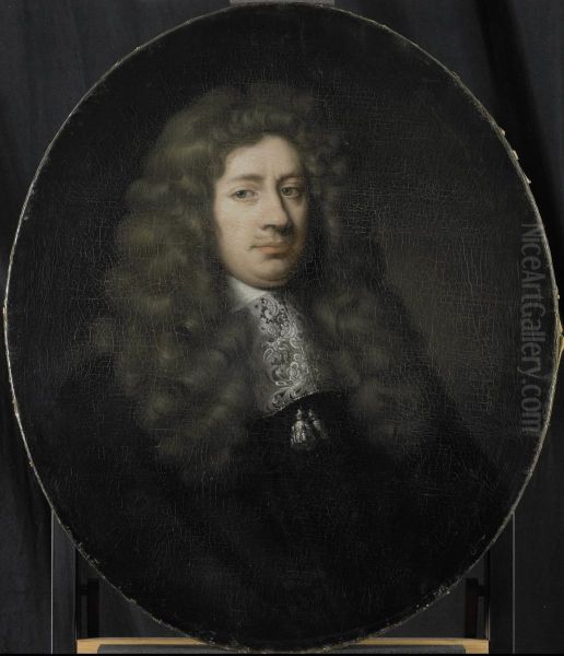 Dominicus Rosmale, gekozen in 1677 Oil Painting by Pieter van der Werff