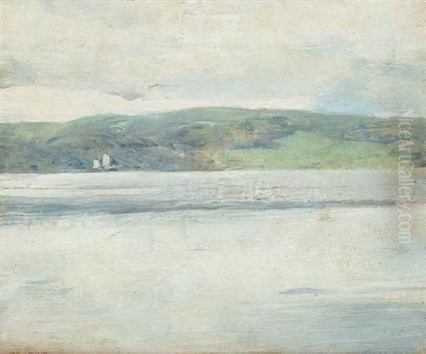 Calm Seascape Oil Painting by Emil Carlsen