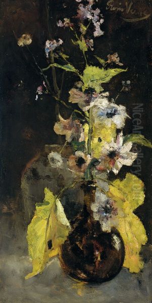 Anemonen Oil Painting by Floris Verster