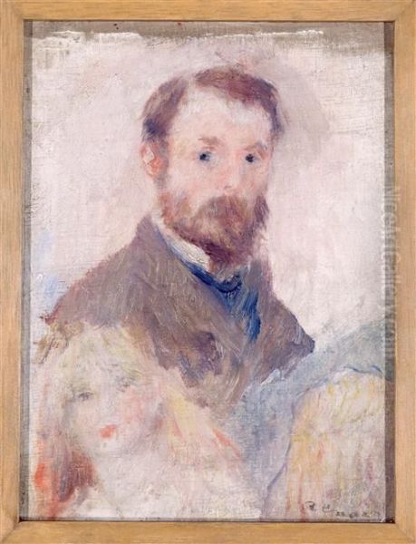 Self-portrait Oil Painting by Pierre-Auguste Renoir