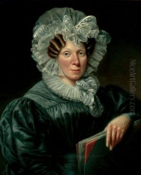 Portrait of Maria Geertruida Snabilie Oil Painting by Pieter Bartholomeusz Barbiers