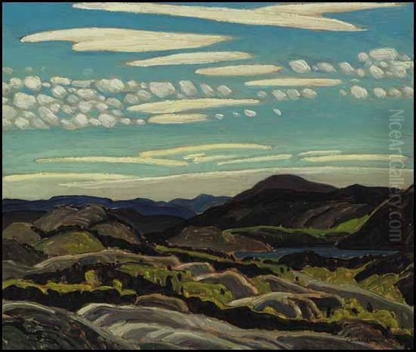 September, Mount Carmichael Oil Painting by Franklin Carmichael