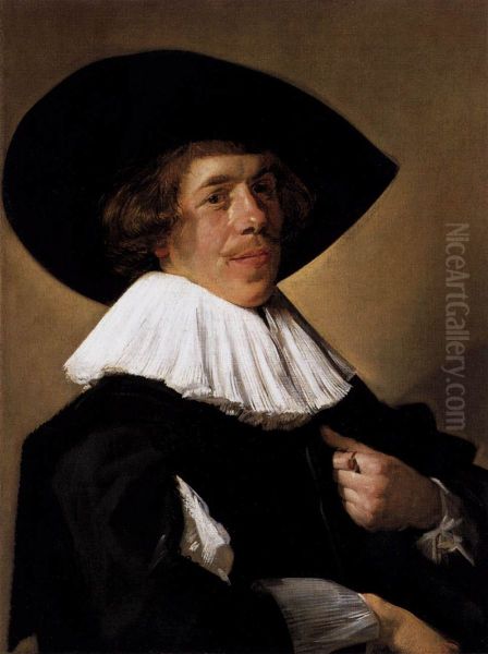 Portrait of a Man Oil Painting by Frans Hals