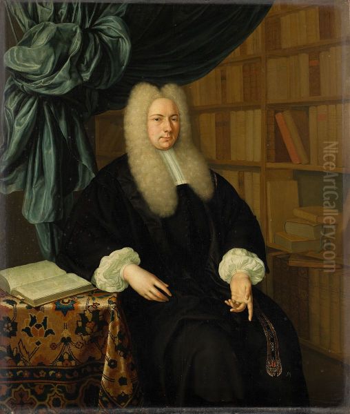 Cornelis Backer Oil Painting by Frans van Mieris the Younger