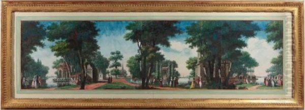 Campagne De France Oil Painting by Louis Carrogis Carmontelle