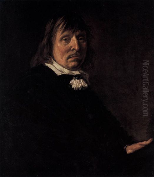 Bildnis des Tyman Oosdorf.[1] Oil Painting by Frans Hals