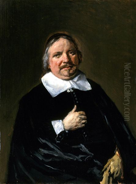 Cornelius Guldewagen, Mayor of Haarlem Oil Painting by Frans Hals