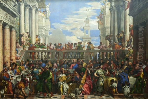 Nozze di Cana Oil Painting by Paolo Veronese