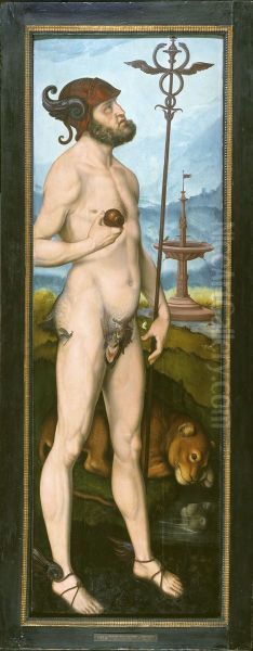 Merkurius Oil Painting by Hans Baldung Grien