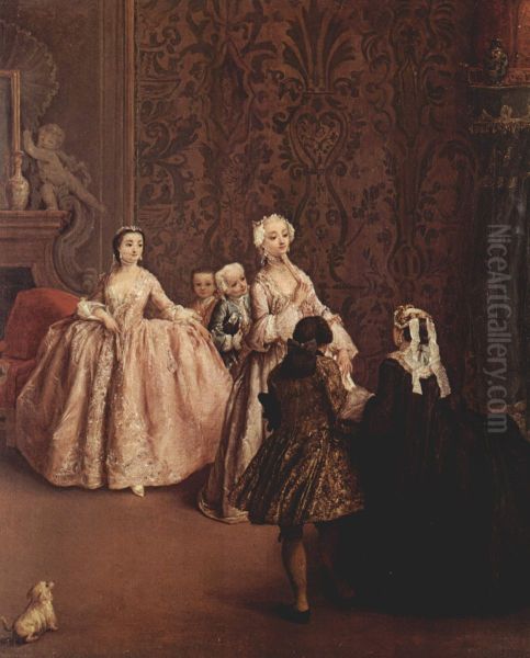 Prasentation Oil Painting by Pietro Longhi