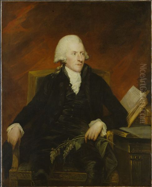 The English Physician William Withering Oil Painting by Carl Frederik von Breda