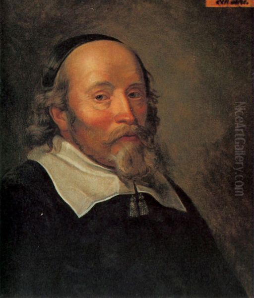 Louis De Geer d.a. 1587-1657 Oil Painting by David Beck