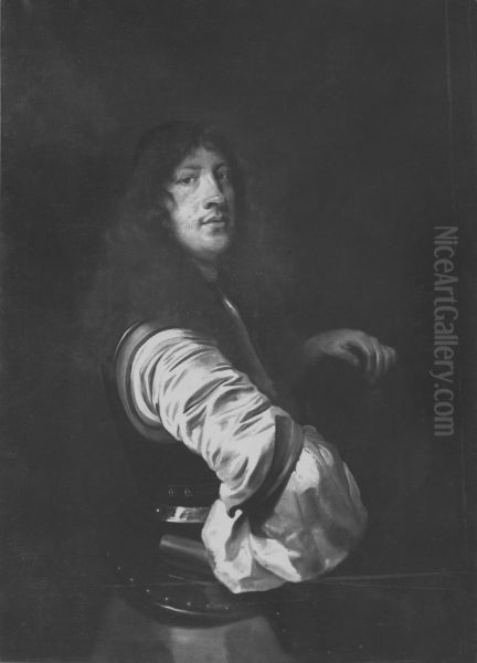 Fredrik, 1633-1708, lantgreve, av Hessen-Homburg Oil Painting by Abraham Wuchters