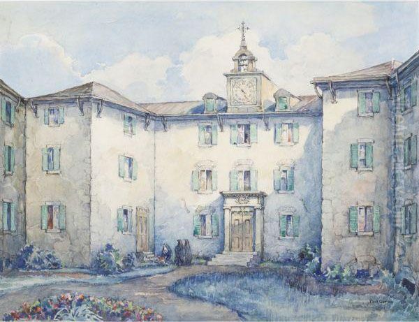 Seminaire Des Sulpiciens Oil Painting by Paul Archibald Caron