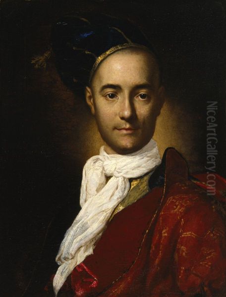 Portrait of a Young Nobleman Oil Painting by Fra Galgario