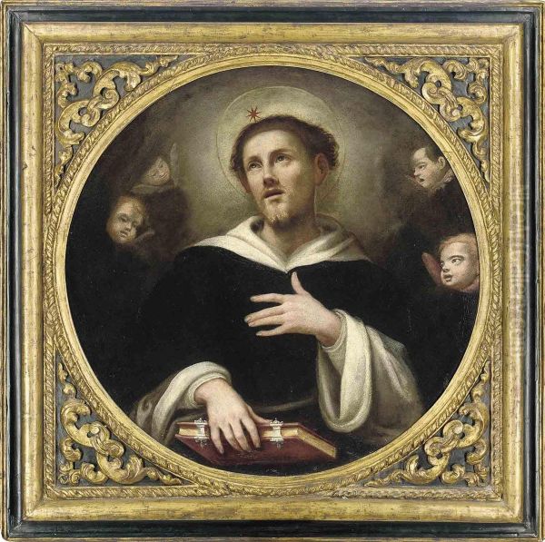 Saint Dominic Oil Painting by Lodovico Carracci