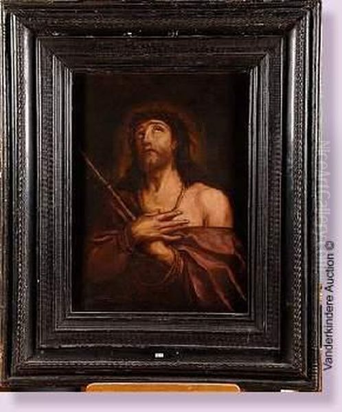 Christ Aux Liens Oil Painting by Juan Carreno De Miranda