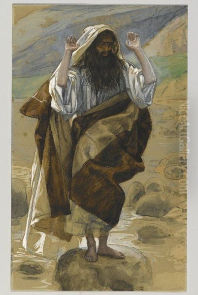 Saint Thadee ou Saint Jude Oil Painting by James Tissot