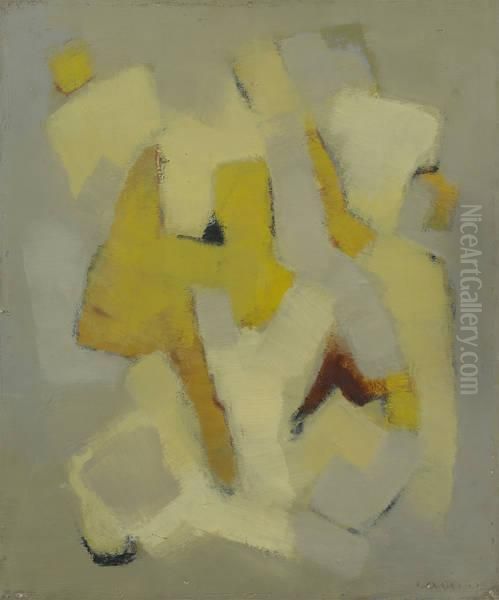 Composition Oil Painting by Georges Carrey