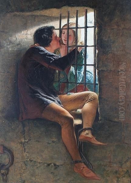 Prison Solace Oil Painting by Robert Carrick