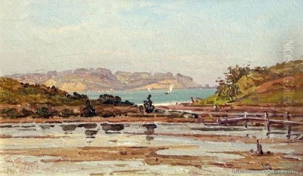 Napier From Park Island Oil Painting by George Carrington