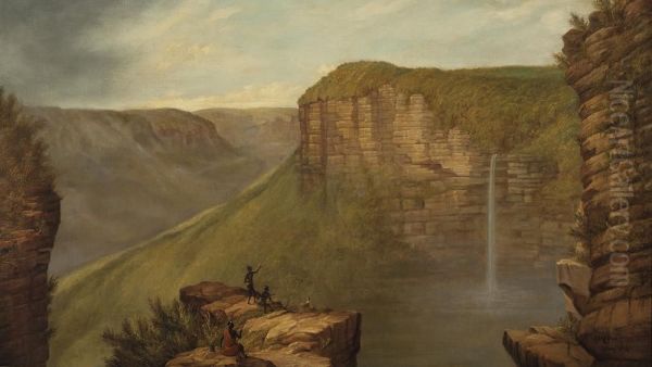 Govett's Leap - Blue Mountains Oil Painting by James Howe Carse