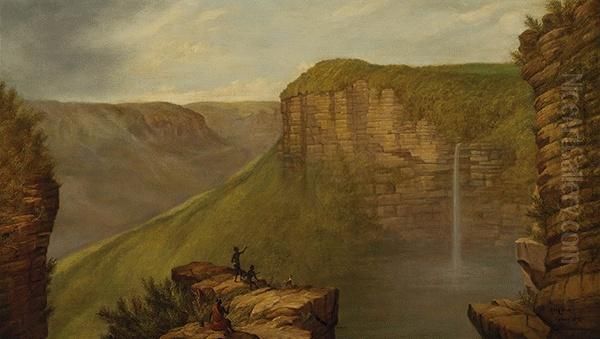 Govett's Leap - Blue Mountains Oil Painting by James Howe Carse