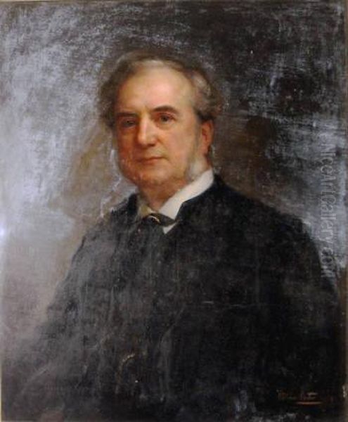 'portrait Of James Charles Hayne (1828- Oil Painting by William Carter