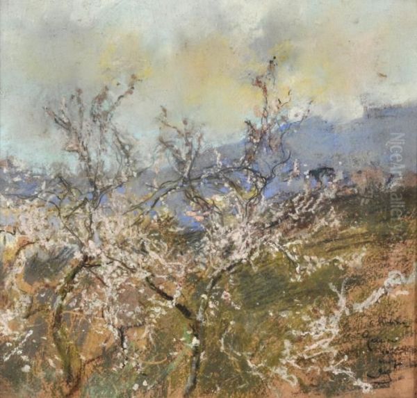 Primavera Oil Painting by Giuseppe Casciaro