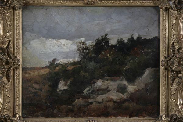 Paysage Aux Rochers Oil Painting by Alfred Casile